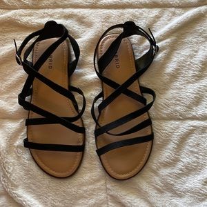 Torrid gladiator sandals size 10W, NEW